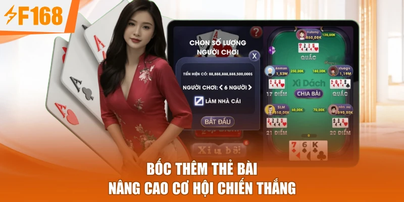Bốc thêm thẻ bài nâng cao cơ hội chiến thắng