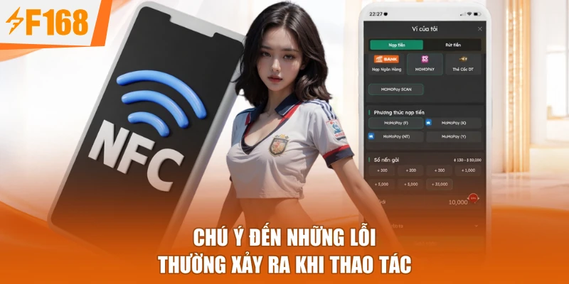 Chú ý đến những lỗi thường xảy ra khi thao tác