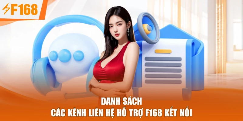 Danh sách các kênh liên hệ hỗ trợ F168 kết nối