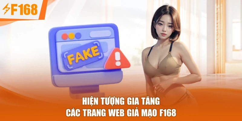 Hiện tượng gia tăng các trang web giả mạo F168