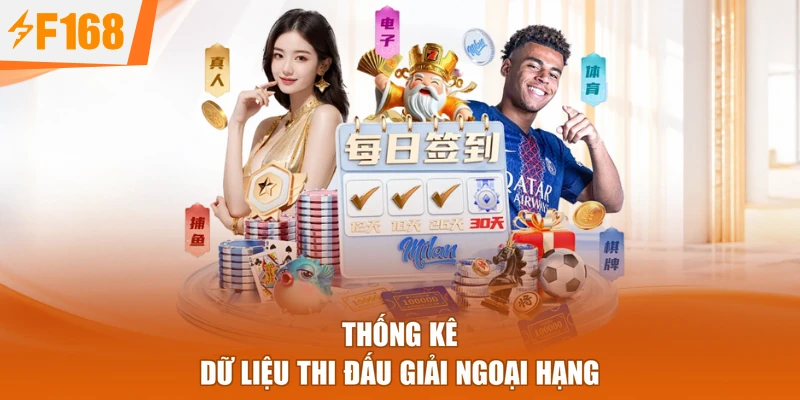 Thống kê dữ liệu thi đấu giải ngoại hạng